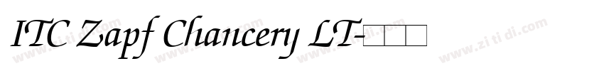 ITC Zapf Chancery LT字体转换